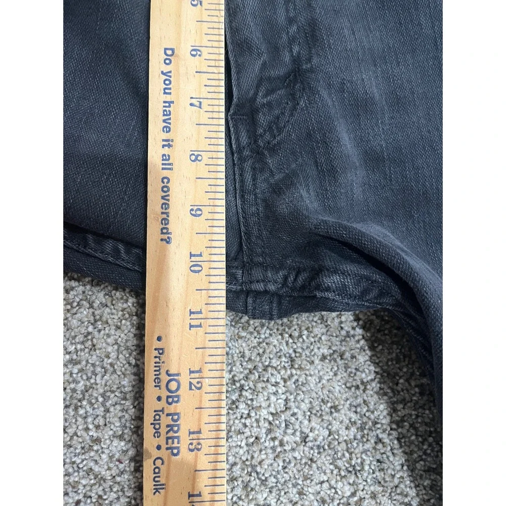Levis 559 Relaxed Straight Jeans Mens 33x32 Black Denim WaterLess 00559-0471